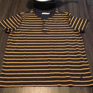 NAUTICA 3 button Henley